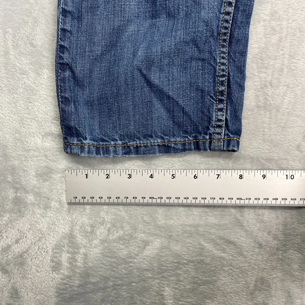 Levi's Jeans Mens 36x29 Blue Denim Medium‎ Wash Red Tab Straight Leg Streetwear